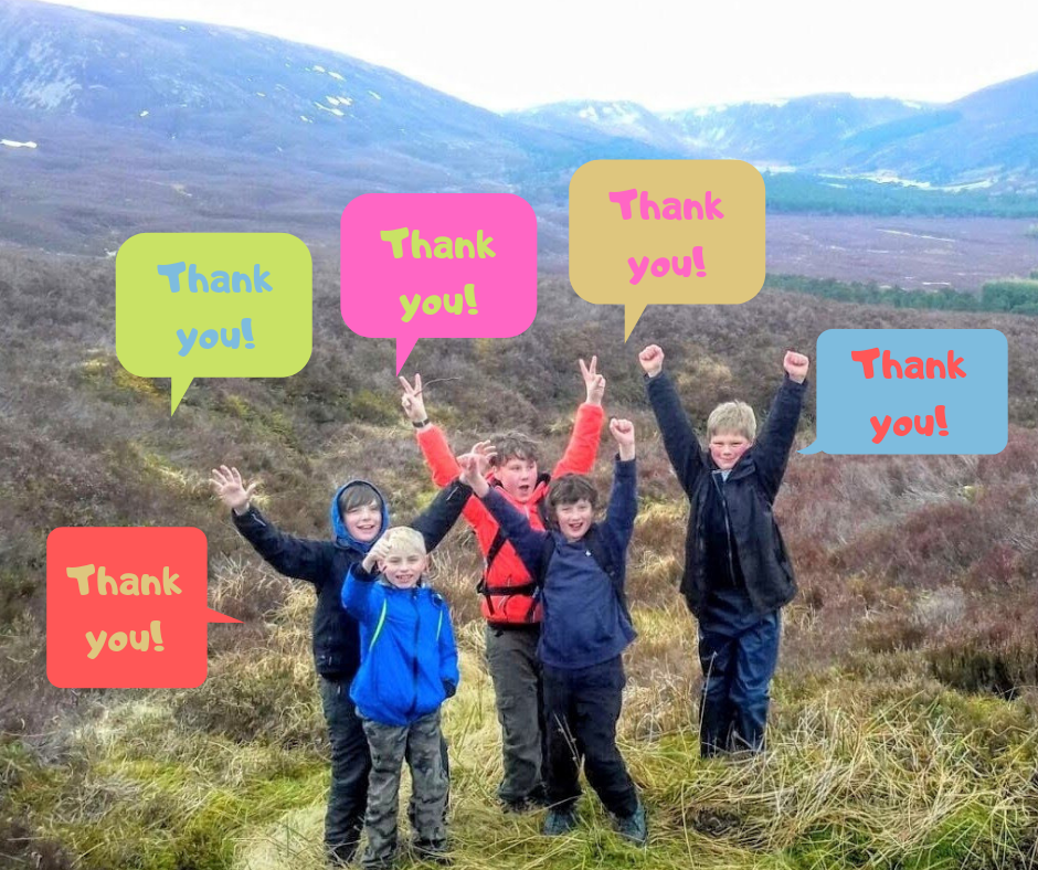 Thank you from Outfit Moray thank you from Outfit Moray