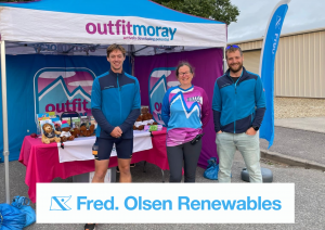 Fred.Olsen Renewables supporting Cairngorm to Coast with Outfit Moray